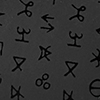 Hieroglyphic Black  