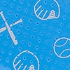 Sky Blue w/White Pattern