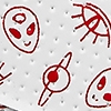Snow White w/Red Pattern